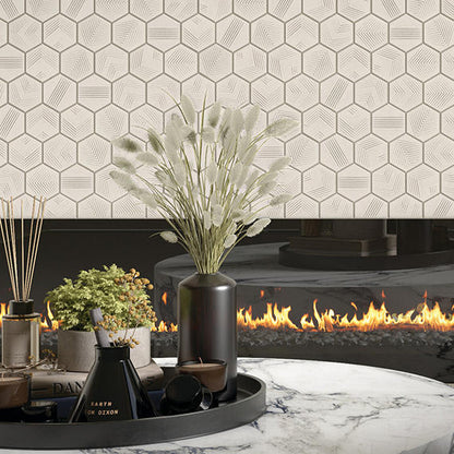 Rhyme and Reason Canvas Hexagon 4X4 Matte