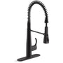 Simplice 1.5 GPM Single Hole Pre-Rinse Pull Down Kitchen Faucet - Includes Escutcheon