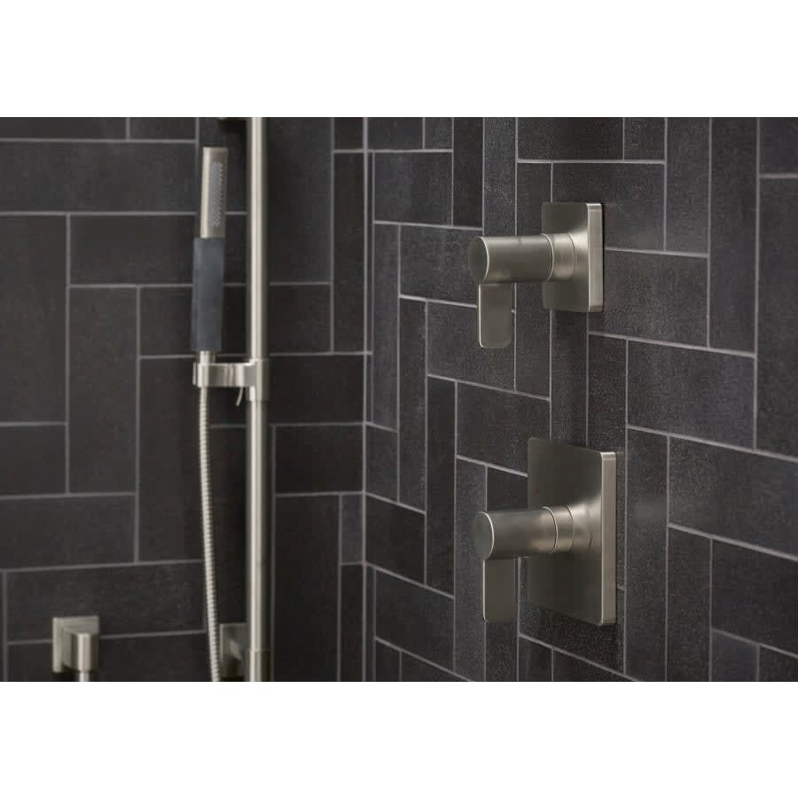 Parallel Pressure Balanced Valve Trim Only with Single Lever Handle - Less Rough In