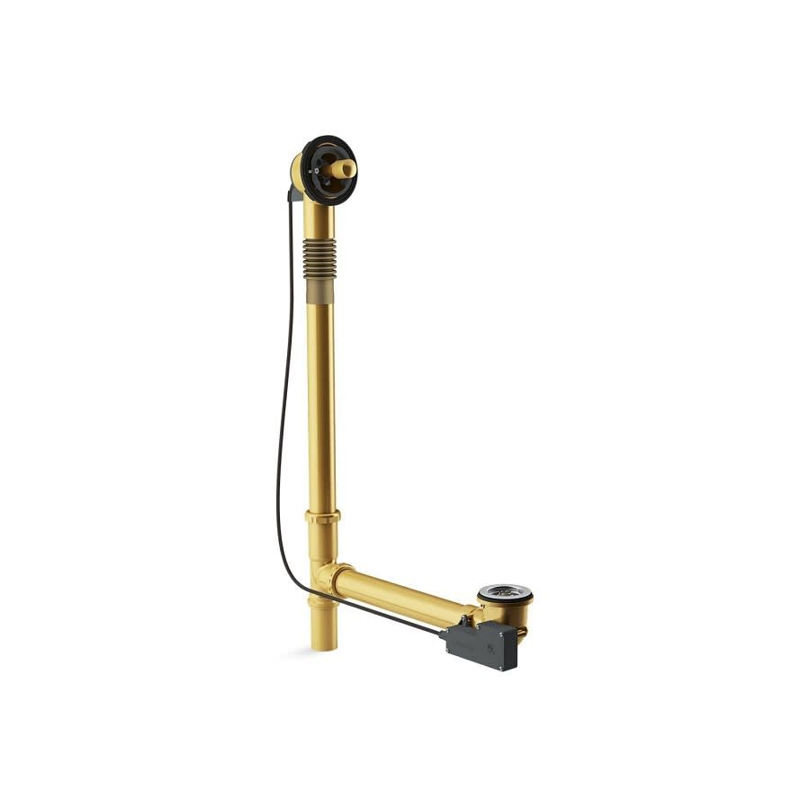 78440 Bath Drain Full Kit, Trip Lever, Brass, Polished Chrome