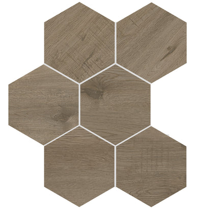 Sleigh Creek Wagon Hexagon 8X9 Matte