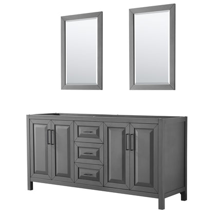 Daria Double Bathroom Vanity - 71W x 35H x 21.5D