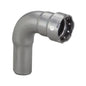 Carbon Steel Street 90 deg Elbow, 1/2 in, Fitting x Press, Import