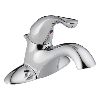 Classic Centerset Lavatory Faucet, ADA, 1 Handle, 3-Hole, 1.2 gpm, Chrome