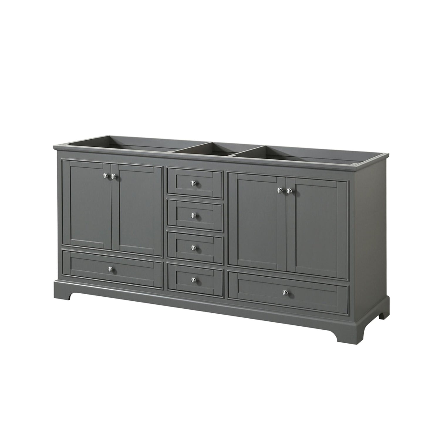 Deborah Double Bathroom Vanity - 71W x 34.25H x 21.5D