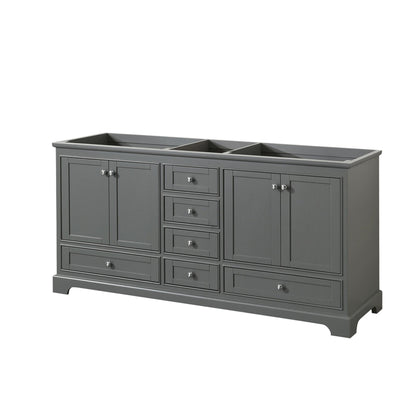 Deborah Double Bathroom Vanity - 71W x 34.25H x 21.5D