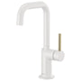 Odin 1.8 GPM Single Hole Bar Faucet with Square Spout - Less Handle