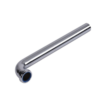 Tubular Waste Arm, 1-1/2 in, Tube x Slip Joint, 20 ga, Chrome