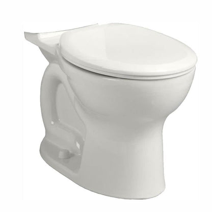 Cadet Pro 1.28 GPF Round-Front Toilet Bowl Only with EverClean Surface and PowerWash Rim