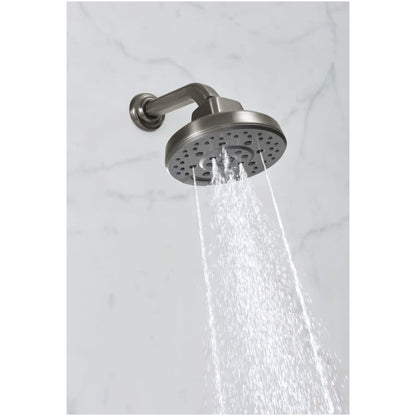 Levoir 1.75 GPM 4 Function Shower Head with H2Okinetic Technology and TouchClean