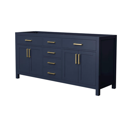 Beckett Double Bathroom Vanity - 71W x 34.25H x 21.5D